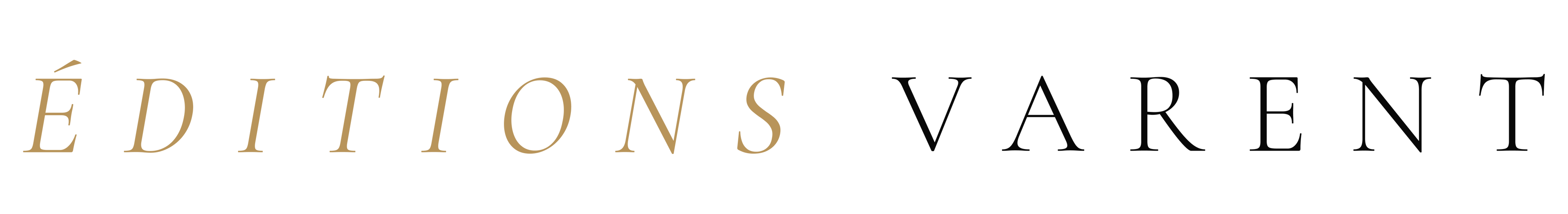 ÉDITIONS VARENT